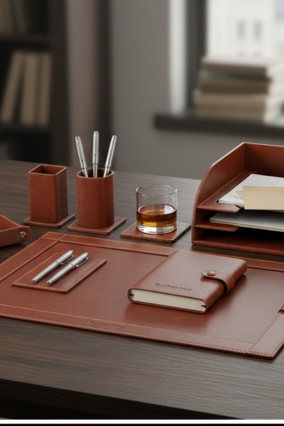 Leather Desk Accessories