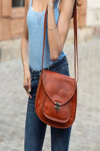 Leather Ladies Hand Bag Shoulder Bags