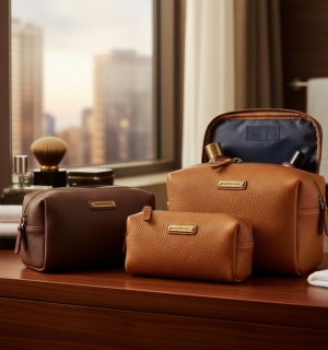 Leather Toiletry Bags